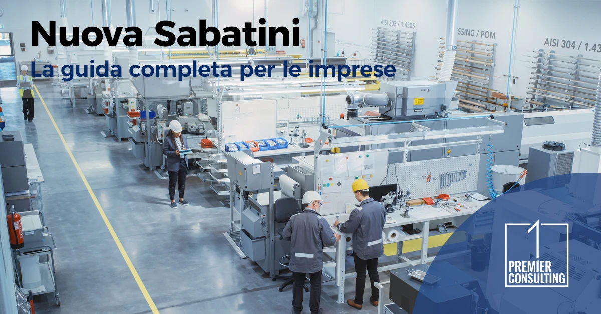 Nuova sabatini: la guida completa per le imprese - Premier Consulting