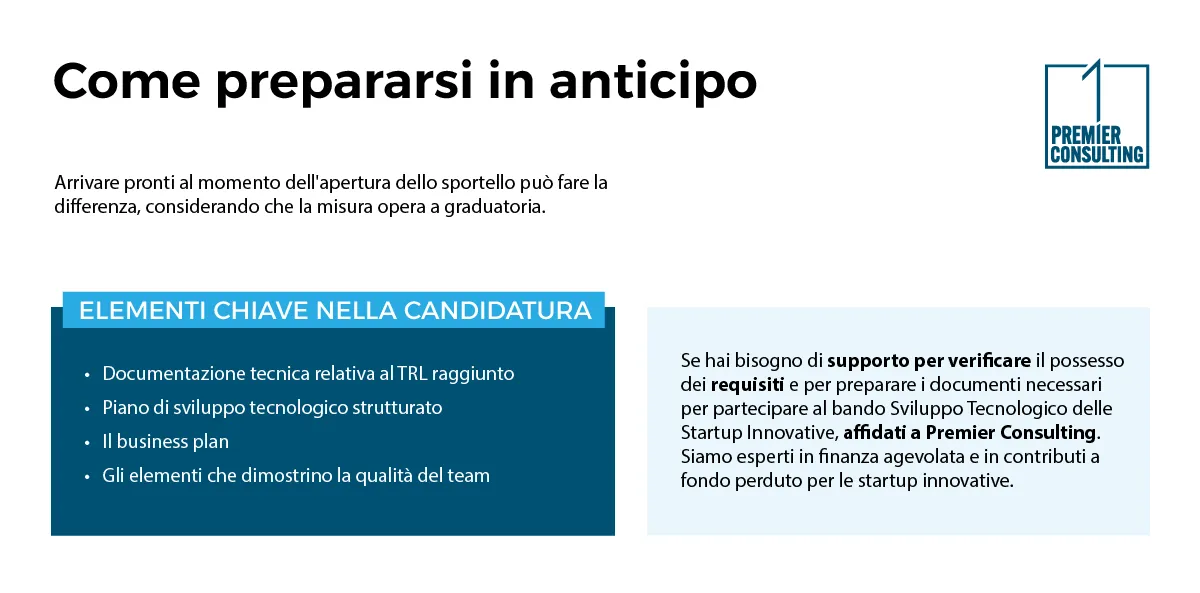 Come prepararsi in anticipo - Premier Consulting