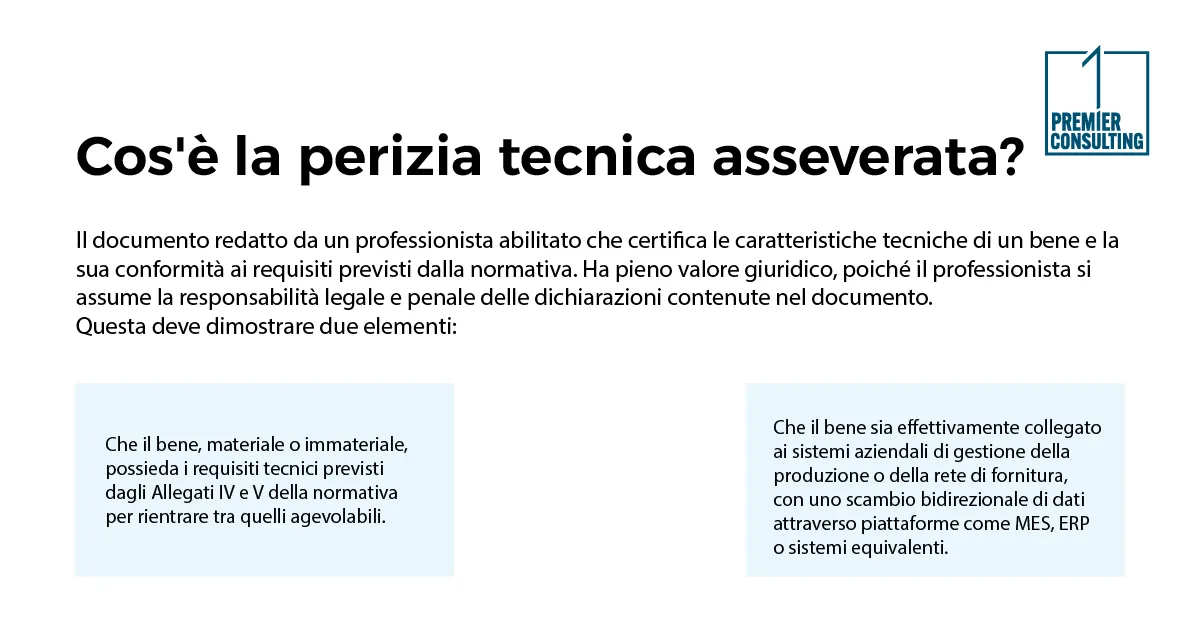 Cos'è la perizia tecnica asseverata? - Premier Consulting