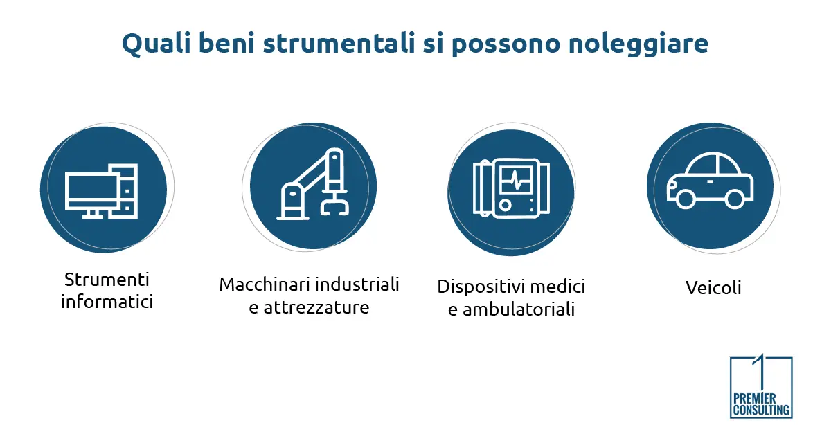 Quali beni strumentali si possono noleggiare? - Premier consulting Quali beni strumentali si possono noleggiare? - Premier consulting
